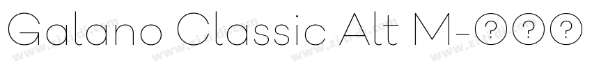 Galano Classic Alt M字体转换